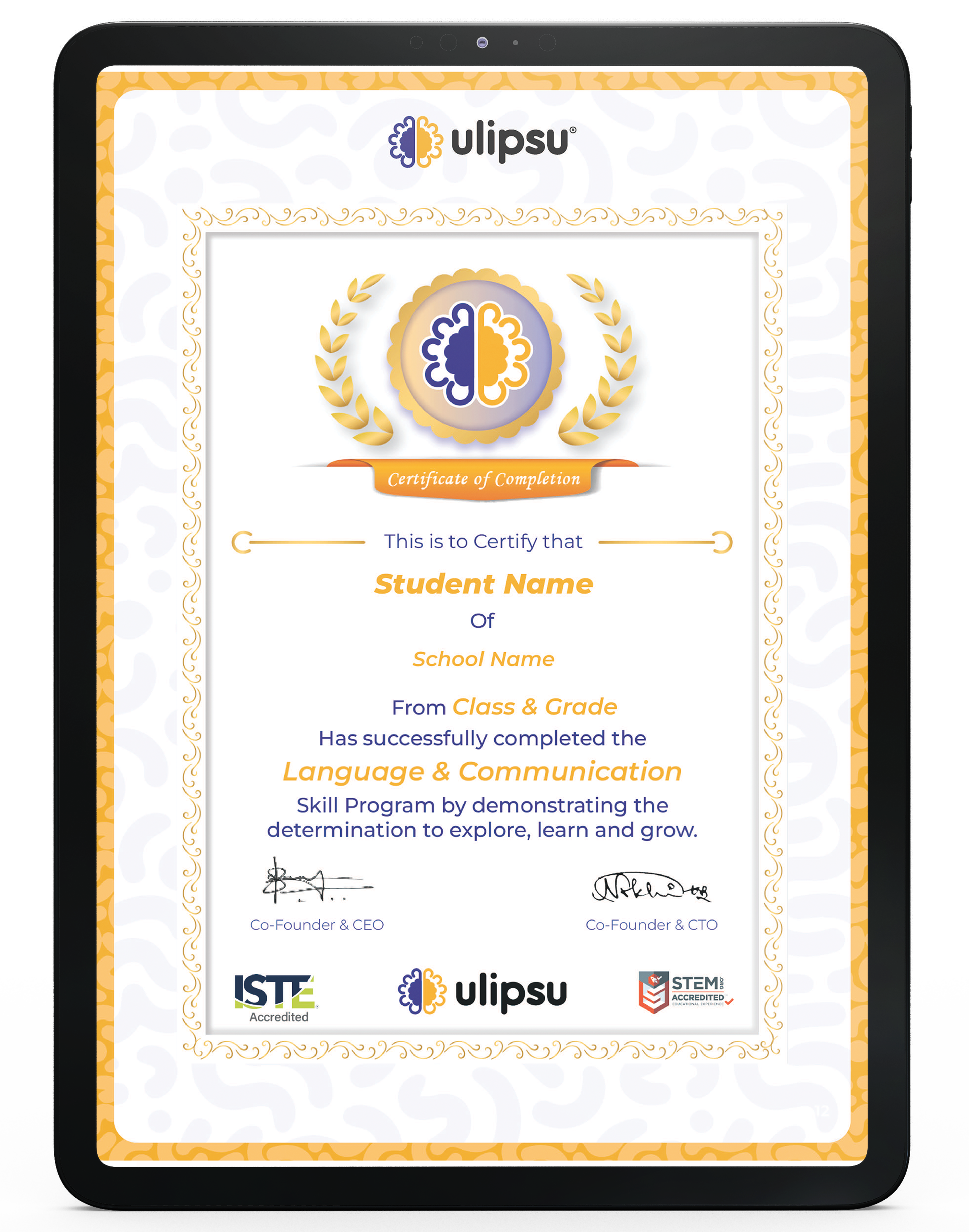 International Accredited Certificates