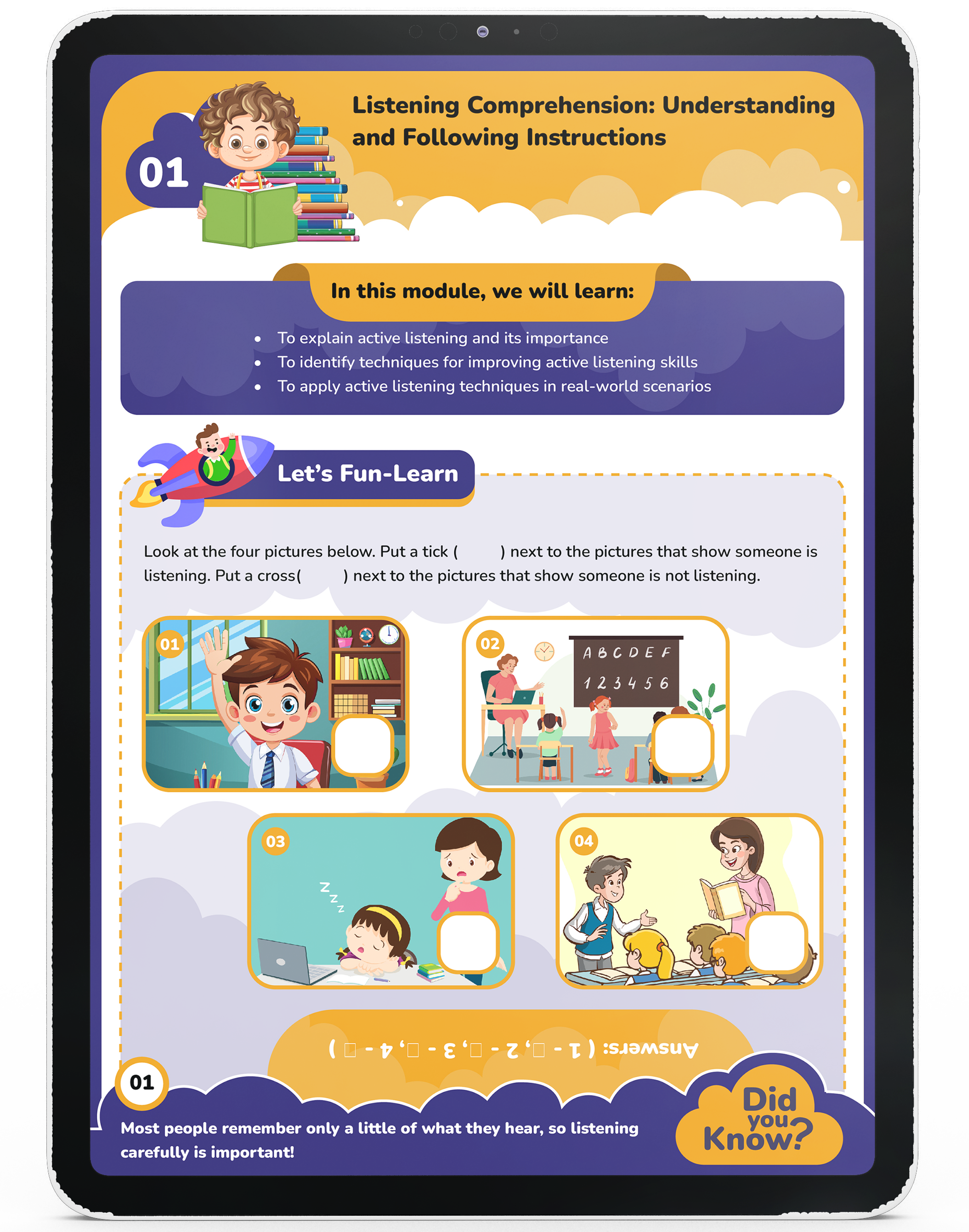 Skill Specific Workbooks